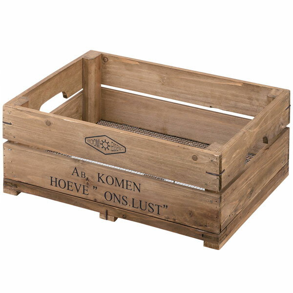 ボックス ハーフサイズ 1箱 木箱 木製 箱 ウッドボックス 雑貨収納 新聞立て 雑誌 本 インテリア 雑貨 ..