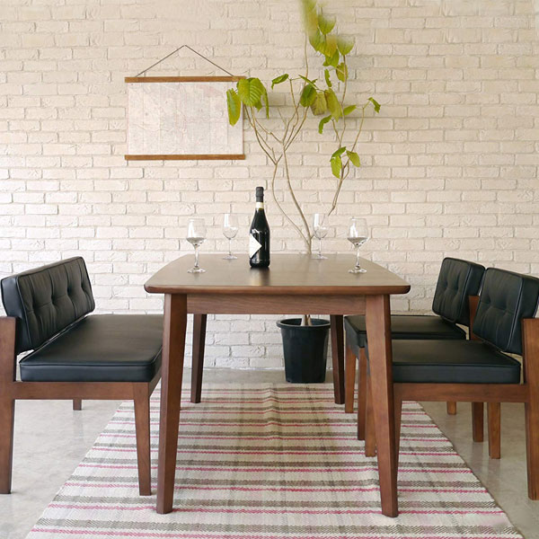 ダイニング4点セットテーブル×1、...