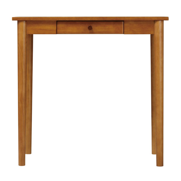 75 デスク 平机 パソコンデスク PCデスク ライティングデスク 勉強机 学習机 シンプル コンパクト 幅75cm 奥行き45cm 高さ72cm ナチュラル/北欧/カントリー 引き出し付き 角型 テレワーク 在宅ワーク 机 木製 [2]