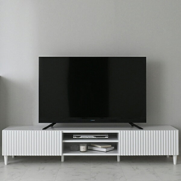 樂天商城 - 180 ローボード テレビ台 ホワイト 幅180 テレビボード スタイリッシュ/シンプル/モダン/北欧/韓国 白 ホワイト家具 インテリア 家具 お洒落 おしゃれ 個性派 デザイン 引出付き 棚付き
