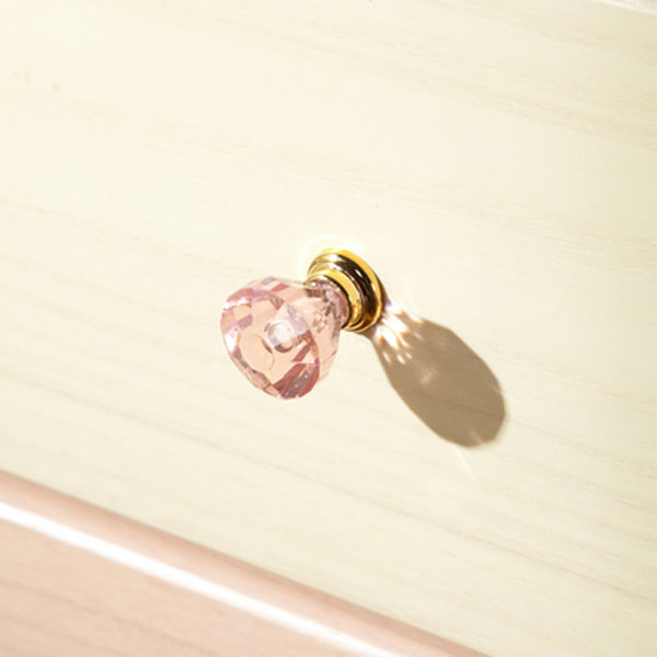 120 ローチェスト 【日本製】【 完成品】 たんす カラフル 子供部屋 タンス チェスト キッズ 脚付き 天然木 桐材 姫系 お姫様 ポップ パステルカラー [2]