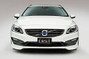 【9/5限定ポイント3倍】ERST(エアスト)ボルボ専用 V60 2014年~ エアロパーツ 3Pスペシャルセット(フロントリップスポイラー/センターフラップ/サイドステップ/リアスカート)