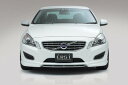 ボルボ 専用 ERST エアスト S60 2011年~ エアロパーツ 3Pスペシャルセット(フロントリップスポイラー/センターフラップ/サイドステップ/リアスカート)+マフラーカッター