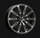 ERST newWHEEL S10-R 19×8.0J (40) ブラックライトスモーク/ポリッシュ ホイール4本セット V60,V90,XC90,XC60,V40,V70