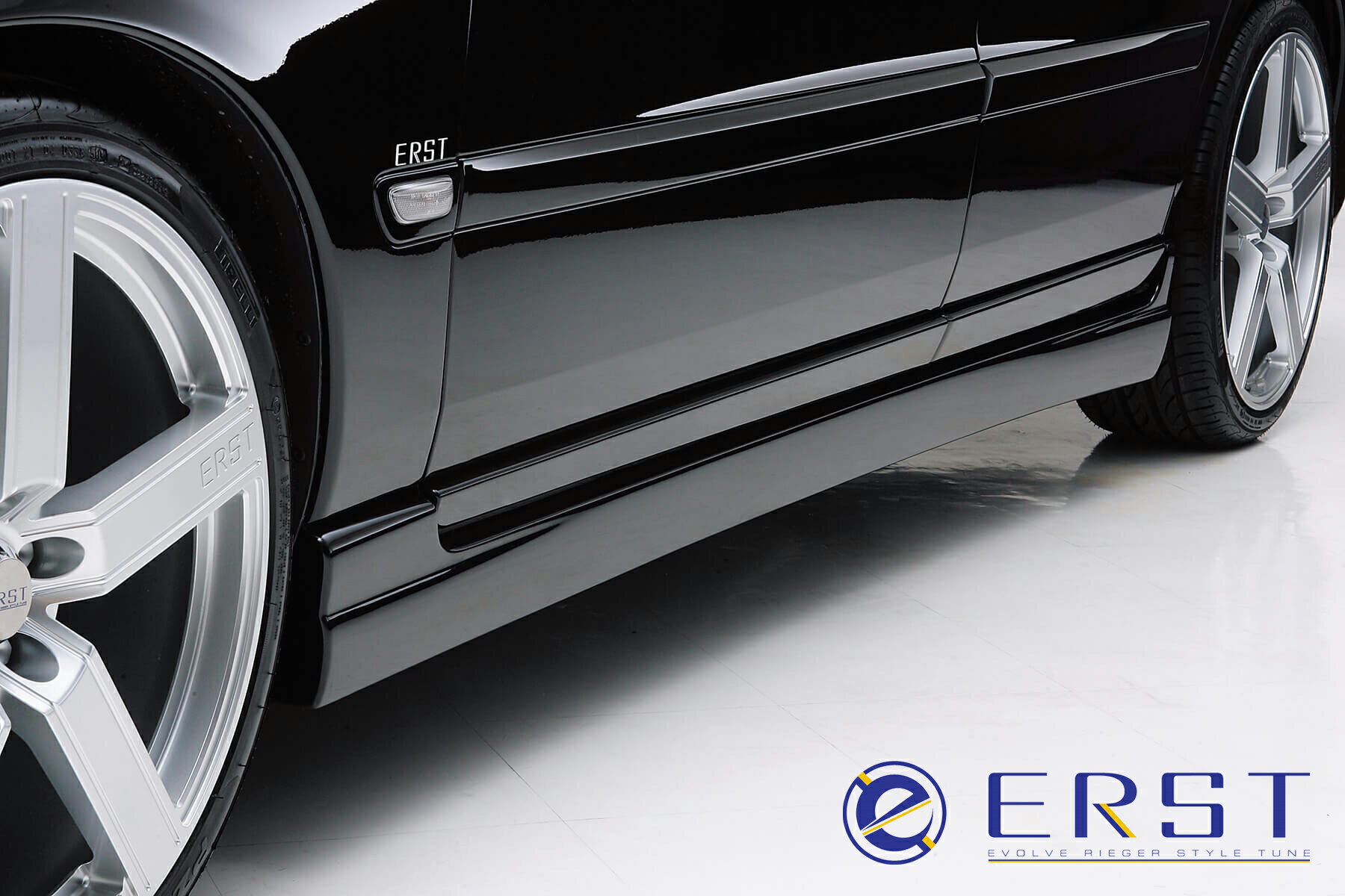 VOLVO ボルボ V70 V70R (SB)2000年~ ERST エアスト エアロパーツ サイドステップ