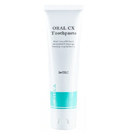 ORAL CX　歯磨き粉（スペアミント） （100g） 日本製 衝撃の一滴 砂漠のような肌が蘇る エイジングケア 間葉系幹細胞培養液配合 ヒト幹細胞 EGF、FGF、KGF、TGF、IGF