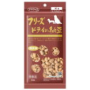 フリーズドライの納豆犬用30g 生きた納豆菌が活きる。 国産大豆のみを素材にした、フリーズドライの納豆。大豆の粒の大きさがうれしい。■成分表 　 　粗たんぱく質・・・・44.9%以上粗脂肪・・・・19.2%以上粗繊維・・・・8.0%以下粗灰分・・・・4.5%以下粗水分・・・・5.3%以下熱量（100g当り）・・・・457kcal犬の大きさ(体重）：給与量の目安幼犬・超小型成犬（5kg未満）：～7g小型成犬　（5～10kg）：7g～12g中型成犬（10～20kg）：12g～20g大型成犬（20kg以上）：20g～ 5