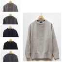 comm.arch.(REA[`)HAND FRAMED CREW NECK P/ON[lbNZ[^[