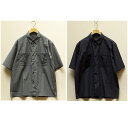 comm.arch.(REA[`)Cotton Linen S/S ShirtRbglVc