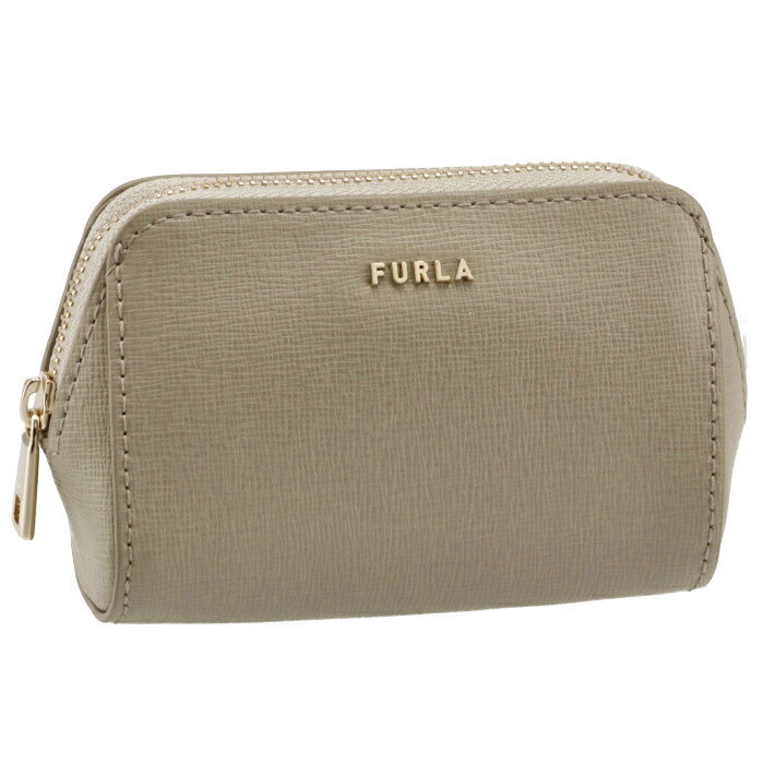 フルラ FURLA 化粧ポーチ ELECTRA スモール コスメポーチ ベージュグレー系 EAW3LN1 B30000 M7Y00