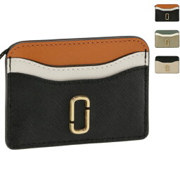 マーク・ジェイコブス 名刺入れ（メンズ） マークジェイコブス MARC JACOBS カードケース SNAPSHOT ダブルJ S144L01FA21 0032