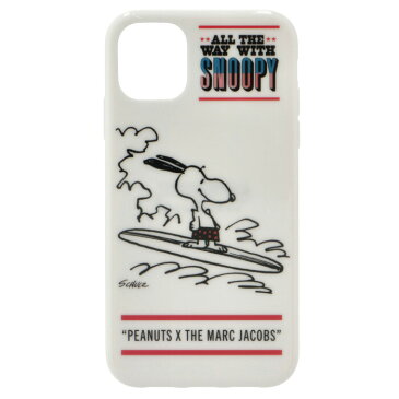 【SALE】マークジェイコブス MARC JACOBS 【PEANUTS×MARC JACOBS】コラボ iPhoneケース iPhone11 アイフォン11ケース ホワイト系 M0016832 0037 101