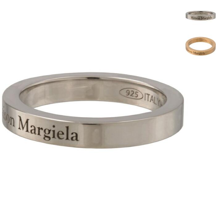 メゾン マルジェラ 指輪 レディース メゾン マルジェラ MAISON MARGIELA ロゴ リング 3mm 指輪 SM1UQ0080 SV0158