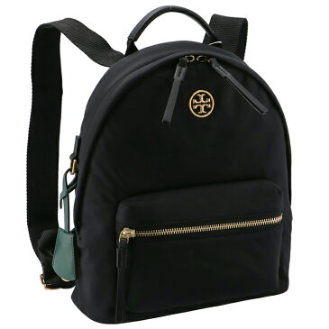 トリーバーチ TORY BURCH 2021年春夏新作 リュックサック PIPER スモール ナイロン バックパック ブラック 78821 0008 001【母の日】