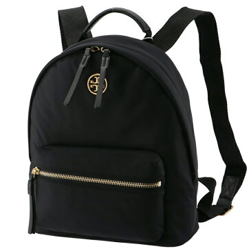 トリーバーチ TORY BURCH 2021年春夏新作 リュックサック PIPER スモール ナイロン バックパック ブラック 78821 0008 001【母の日】