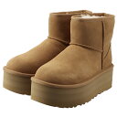 【アウトレット】アグ UGG ムートンブーツ CLASSIC MINI PLATFORM 厚底 5cmヒール ショートブーツ 1134991 0003 CHE