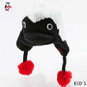 『10%OFFクーポン対象』 CHUMS チャムス / Kid's Booby Bird Animal Knit Cap キッズブービーバードアニマルニットキャップ 『CH25-1052』 『2022秋冬』 『ネコポス配送』 『C10』