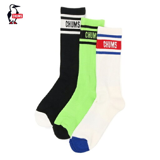 20%OFF | チャムス CHUMS | 3P CHUMS Medium Socks 3Pチャムスミディアムソックス | CH06-1116 | 2023秋冬 | ポイントアップ 20%OFF | チャムス CHUMS | 3P CHUMS Medium Socks 3Pチャムスミディアムソックス | CH06-1116 | 2023秋冬 | ポイントアップ