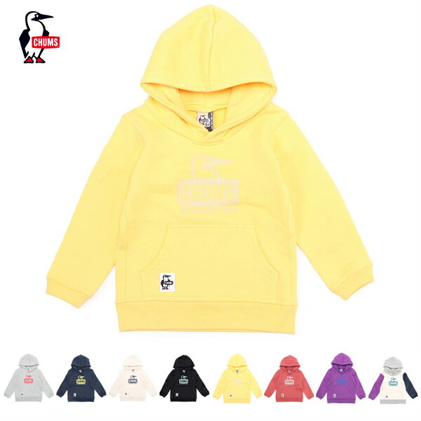 『10%OFFクーポン対象』 CHUMS チャムス / Kid's Booby Face Pullover Parka キッズブービーフェイスプルオーバーパーカー (CH20-1072) (キッズ スウェット) (2023秋冬)