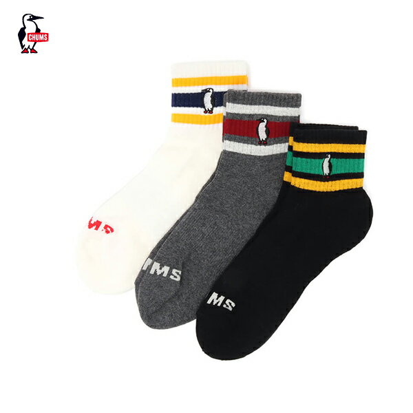 楽天one’s daily lifeCHUMS チャムス / 3P Border Crew Socks 3Pボーダークルーソックス 『CH06-1106』 『2023春夏』 『C10』