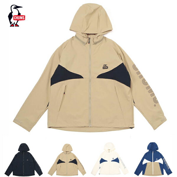 『10%OFFクーポン対象』 CHUMS チャムス / Airtrail Stretch CHUMS Jacket エアトレイルストレッチチャムスジャケット (CH04-1397 / CH14-1397) (パーカー / ナイロン) (2024春夏)