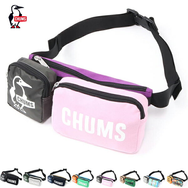 CHUMS チャムス / 3 Pouch Body Bag Sweat Nylon 3ポーチボディバッグスウェットナイロン (CH60-3457) (2024春夏)