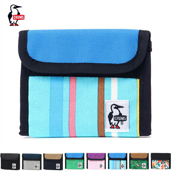 チャムス CHUMS チャムス / Trifold Wallet Sweat Nylon トリフォルドウォレットスウェットナイロン (CH60-3612) (2024春夏) (ネコポス対応)