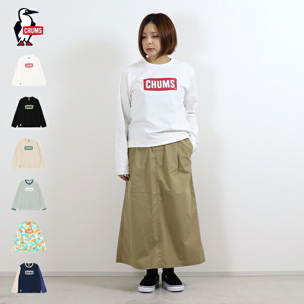 10%OFFクーポン対象 / CHUMS チャムス | CHUMS Logo L/S T-Shirt