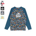 チャムス CHUMS / Splash Booby Face L/S T-Shirt スプラッシュブービーフェイスロングスリーブTシャツ / CH01-2541...