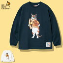 20%OFF | ゴースローキャラバン go slow caravan | 超ヘビーUSA/C どら焼き猫ロングスリーブ TEE | 332803 | 2024秋冬 | ネコポス配送