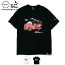 『30 OFF』 go slow caravan / NISSAN×go slow caravan ニッサン180型消防ポンプ車 TEE 『395708』 『ゴースローキャラバン』 『ユニセックス』 『2023春夏』 『ネコポス対応』