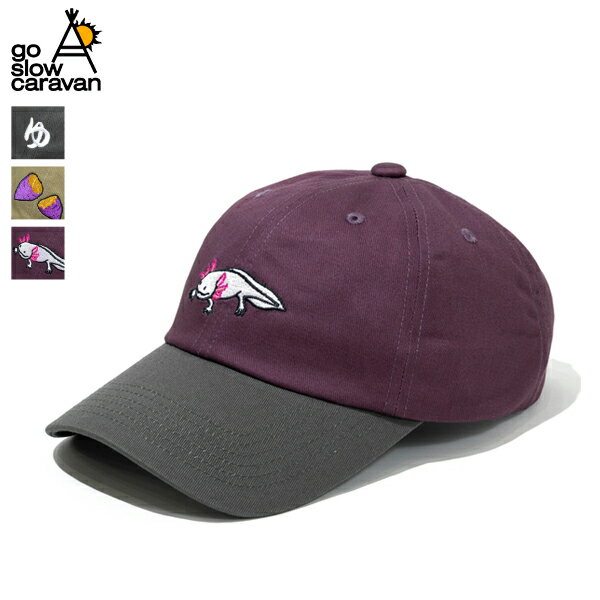 go slow caravan ゴースローキャラバン / ツイル刺繍 2TONE BBキャップ / 352902 / キャップ 帽子 / カ..