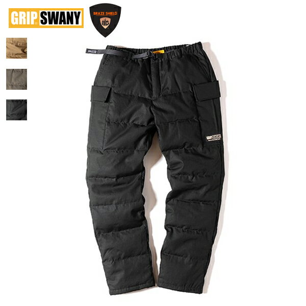 GRIP SWANY グリップスワニー / FIREPROOF DOWN PANTS 4.0 ファイヤープルーフダウンキャンプパンツ 4.0 『GSP-86』 『2022秋冬』