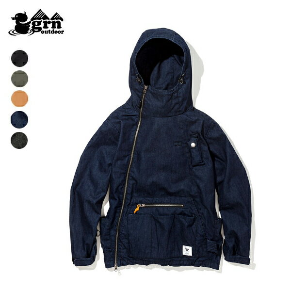 grn outdoor / HIASOBI CAMPER JACKET キャンパージャケット 『M-XXL』 『GO201Q』 『grnアウトドア』 『マウンテンパーカー』 『難燃加工』