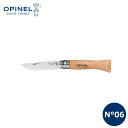 10%OFFクーポン対象 / オピネル OPINEL | ステンレススチール #6 | 41436 | #6/ブレード 約73mm | 折りたたみナイフ | ハ...