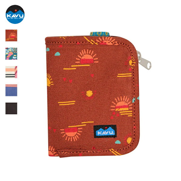 『10 OFFクーポン対象』 KAVU カブー / Zippy Wallet ジッピーウォレット (11863961) (二つ折り財布) (2024春夏) (ネコポス配送)