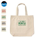 10%OFFクーポン対象 / カブー KAVU | ADVENTURE Tote Bag アドベンチャートートバッグ | 19821029 | コットンキャンバ...