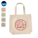 10%OFFクーポン対象 / カブー KAVU | Seattle Logo Tote Bag シアトルロゴトートバッグ | 19821030 | コットンキャ...