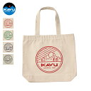 KAVU カブー / Seattle Logo Tote Bag シアトルロゴトートバッグ 『19821030』 『コットンキャンバス』 『エコバッグ』