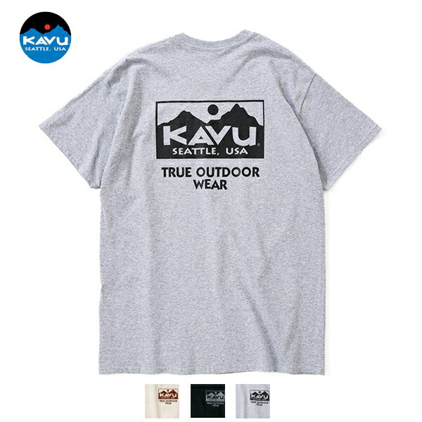 『20%OFF』 KAVU カブー / True Logo Tee トゥルーロゴTee 『19821842』 『ユニセックス』 『2023春夏』 『ネコポス配送』