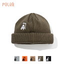 POLeR ポーラー / SUMMIT SHALLOW BEANIE 『233MCV0098』 『ニット帽 / 帽子』 『2023秋冬』 『ネコポス対応』