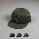 5%OFFクーポン対象 / ポーラー POLeR / VENN MESH CAP / 251MCV0107 / キャップ / メッシュ / アウトドア / 帽子...