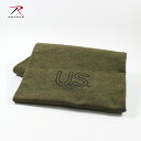 10%OFFクーポン対象 / ROTHCO ロスコ | US STAMPED BLANCKET | OLIVE DRAB | ブランケット ひざ掛け 大判 毛布...