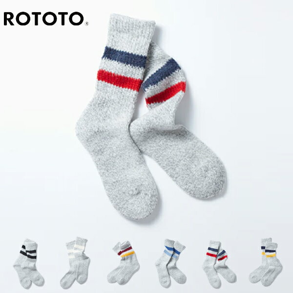 rototo 靴下 メンズ ROTOTO (ロトト) / ROTOTO RETRO WINTER OUTDOOR SOCKS (R1487) (ソックス) (2023秋冬)