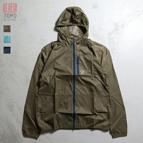 TOPO DESIGN トポデザイン / GLOBAL ULTRALIGHT PACKABLE JACKET グローバル ウルトラライト パッカブルジャケット (311401) (2024春夏)