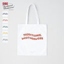 10%OFFクーポン対象 / Traditional Weatherwear | WAVE LOGO TOTE ウェーブ ロゴ トート | A231TAGGO0...