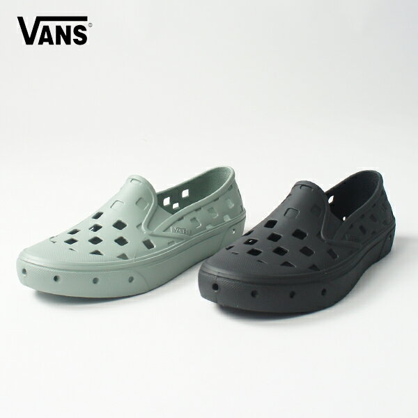 20%OFF | バンズ VANS | Trek Slip-On | BLACK | VN0A5HF8BLK | GREEN MILIEU | VN0A5HF8YV2