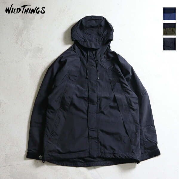 WILDTHINGS ワイルドシングス / マシーフジャケット MASSIF JACKET (WT24008AD) (SUPPLEX) (ナイロンジャケット ウインドブレーカー) (2024春夏)