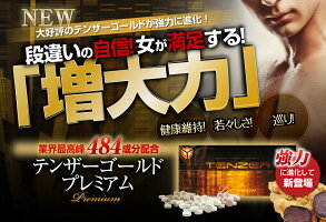 テンザーゴールド1箱(90粒約30日分)男性サプリメント活力