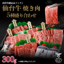 仙台牛　焼き肉5種盛
